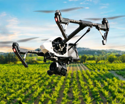 Deux modèles de drones